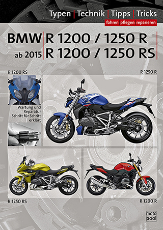 BMW R1200R R1200RS R1250R R1250RS Handbuch Reparaturanleitung