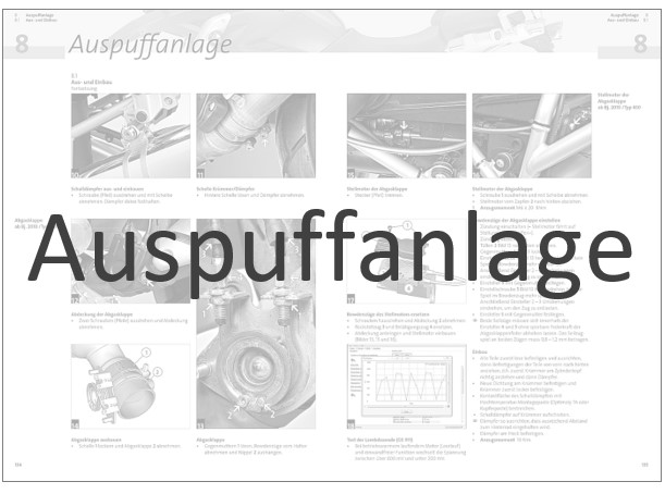 Leseprobe Seite 'Auspuffanlage'