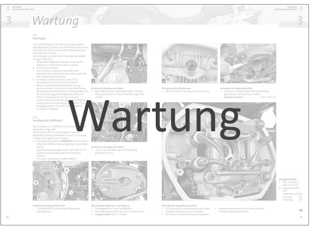 Leseprobe Seite 'Wartung'